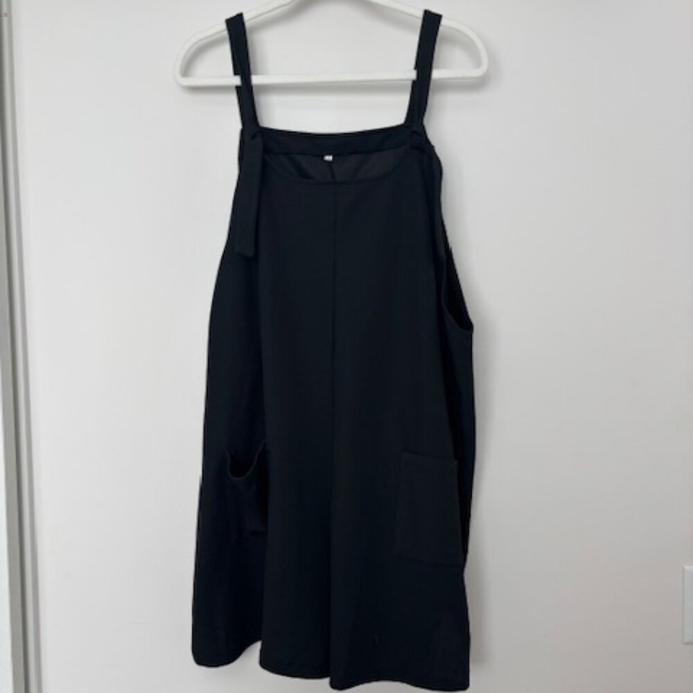 Plus size Tie-Strap Romper 3X